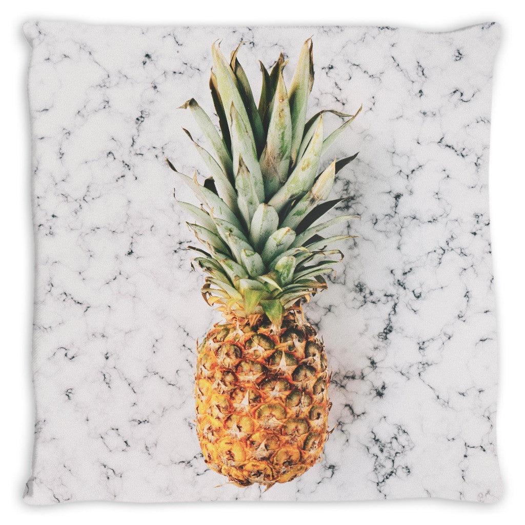 Pineapple & Marble Throw Pillows