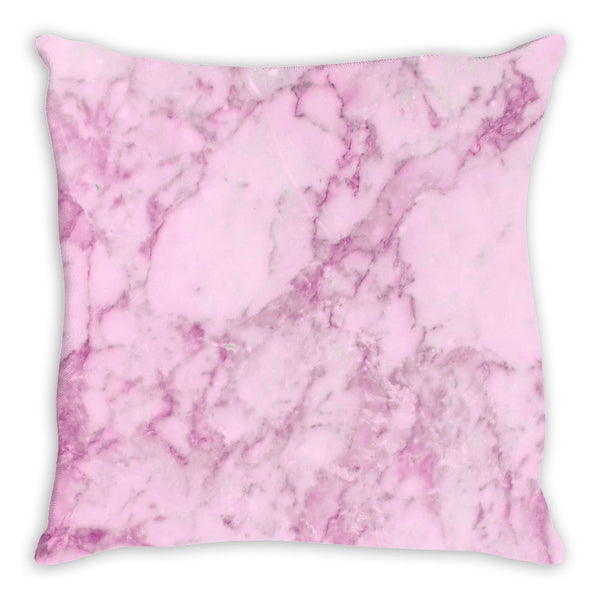 Pink Throw Pillow