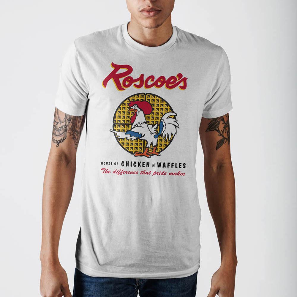 Mens Roscoes Chicken And Waffle T-Shirt