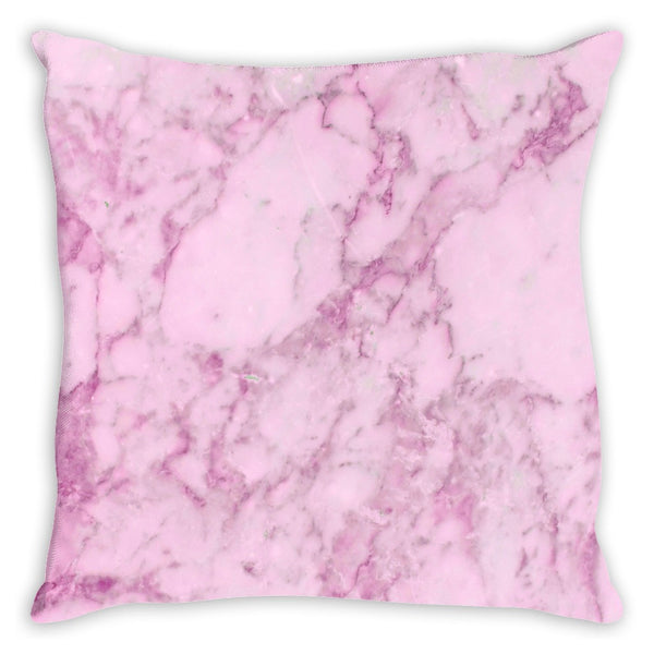 Pink Throw Pillow