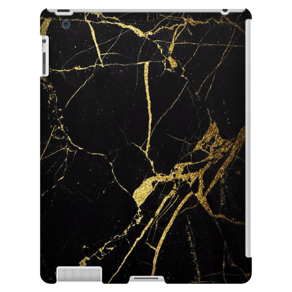 Black Marble iPad Case