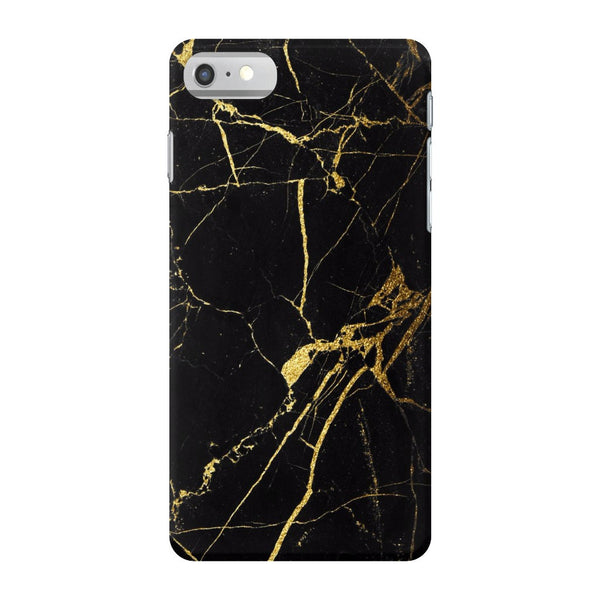 Black Marble iPhone Case