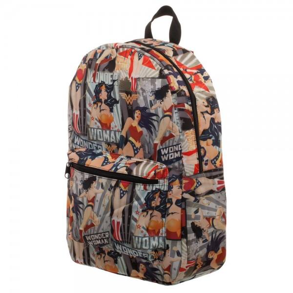 DC Comics Wonder Woman AOP Backpack
