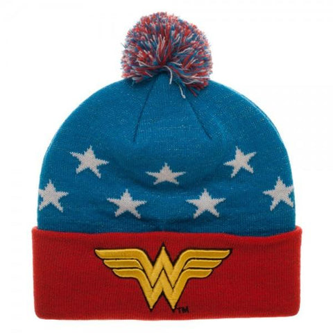 Wonder Woman 3D Embroidary Beanie
